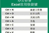 Excel常用快捷键大全——提高工作效率的必备技能（学习Excel快捷键）